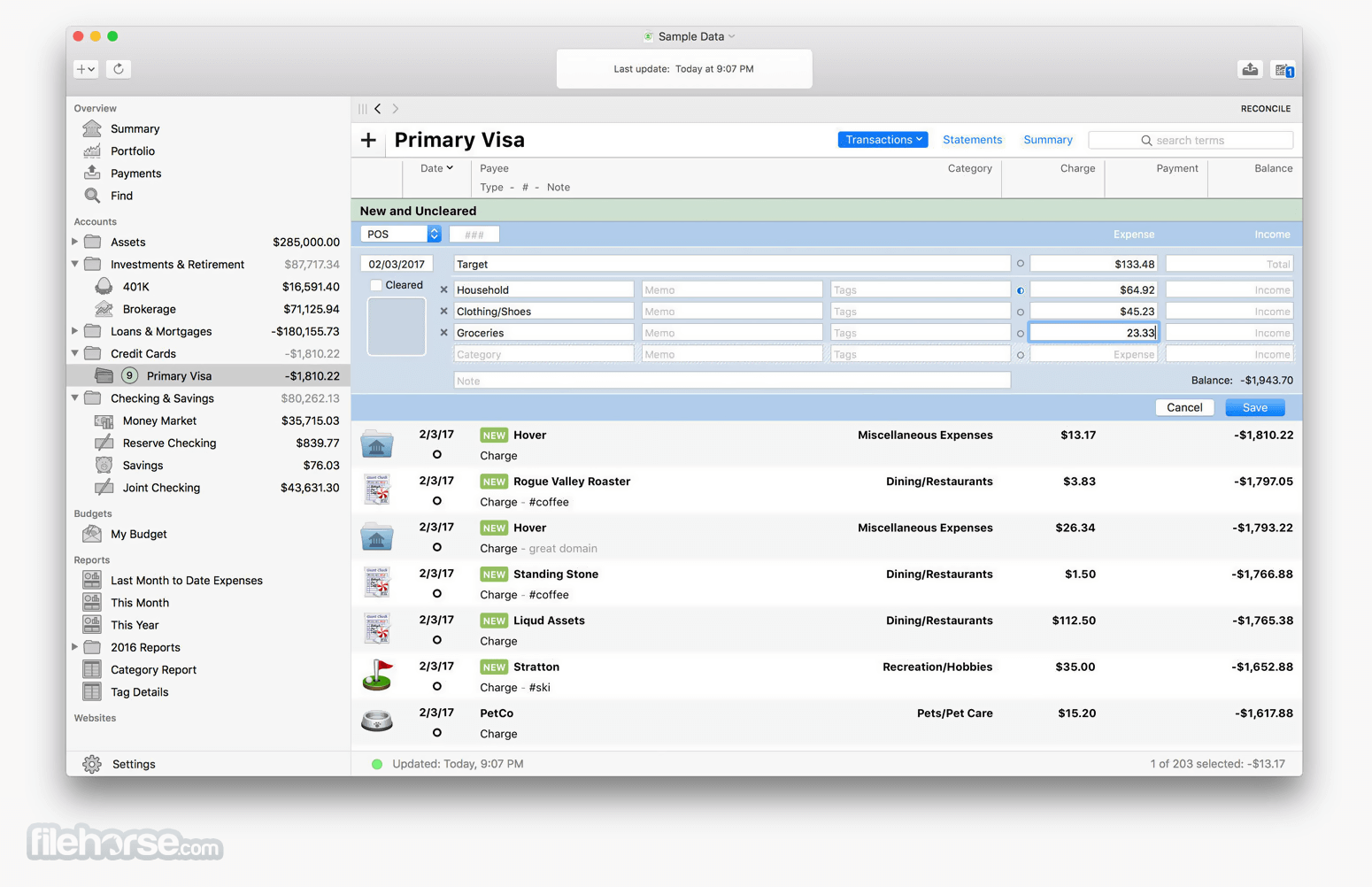 review banktivity for mac
